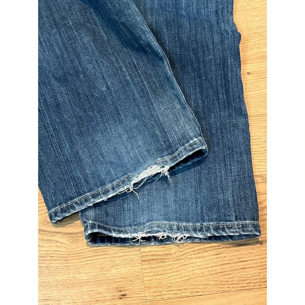 Citizens of Humanity Sid Straight Leg Jeans Medium Wash Blue Denim Size 33